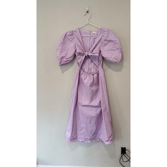 WAFY lavender cut-out dress, size Small perfect for summer 1789 - Picture 4 of 9